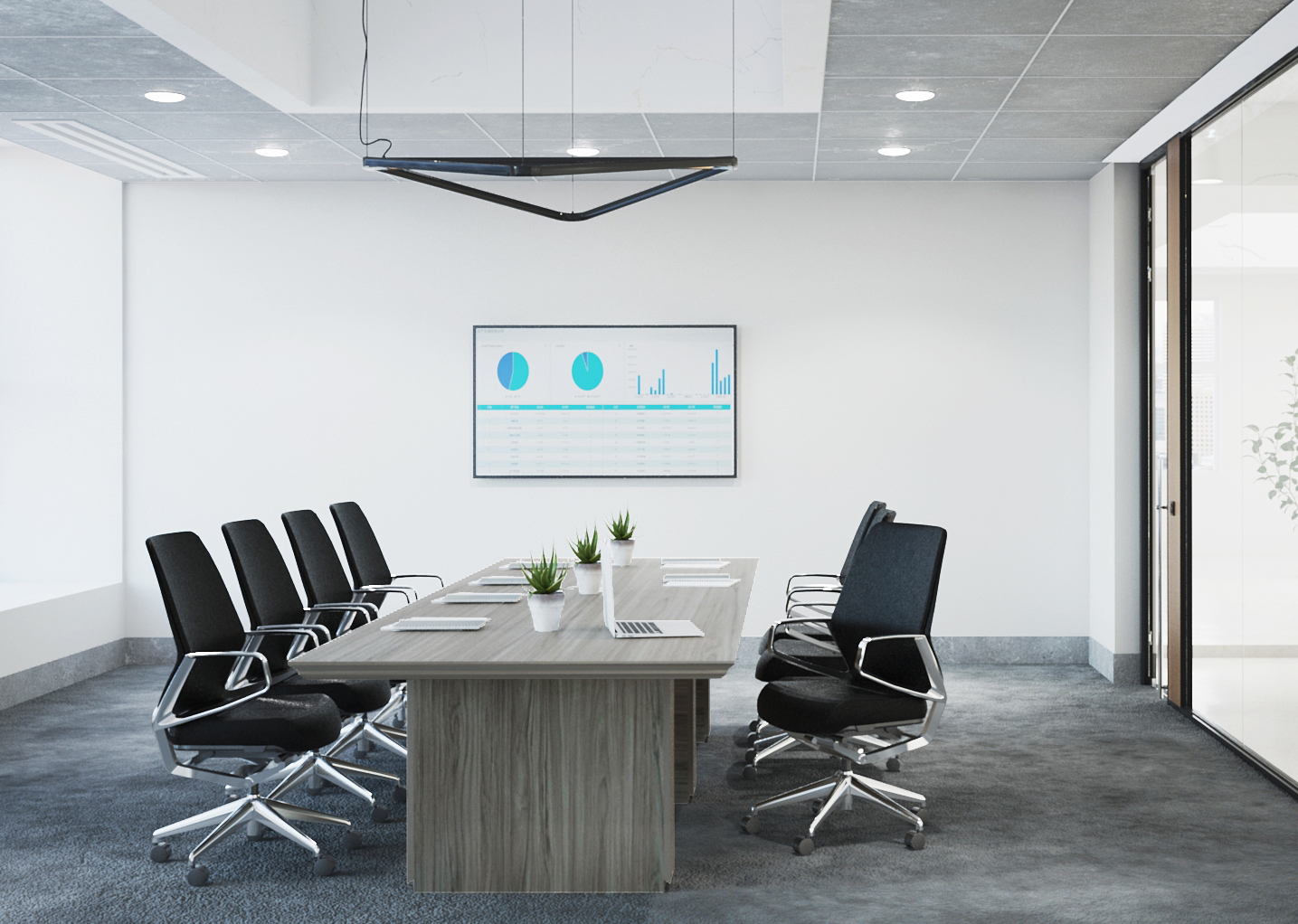 Abaco Board Room 8' Table